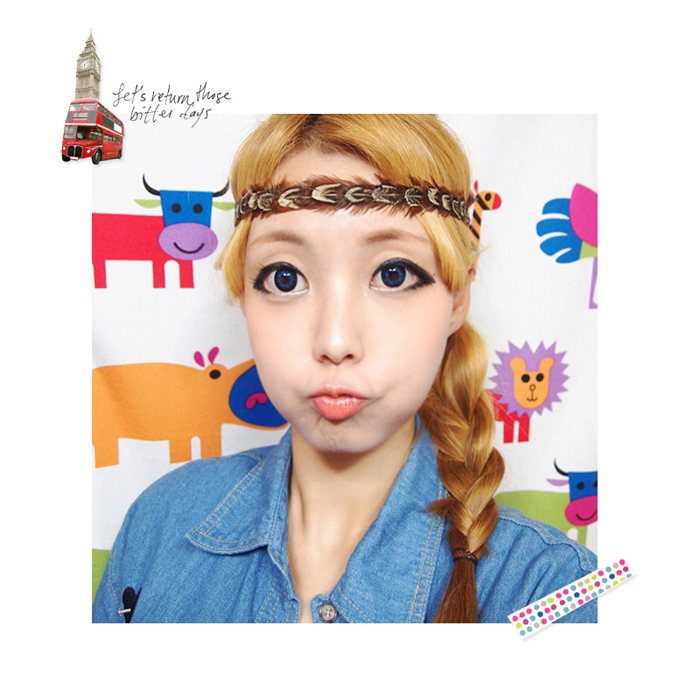 A12  Blue Contact Lenses