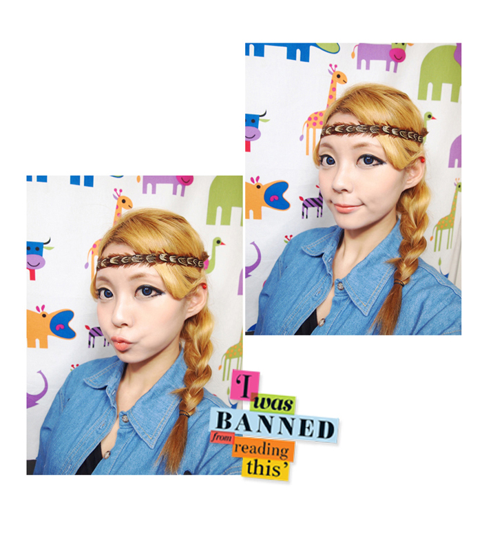 ブルー カラコン