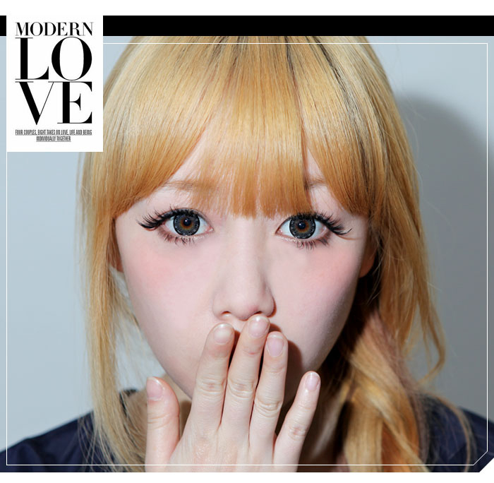 ブラウン カラコン