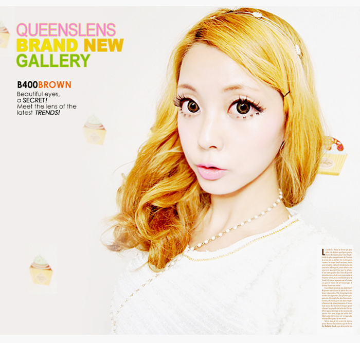 Paradise- ブラウン カラコン