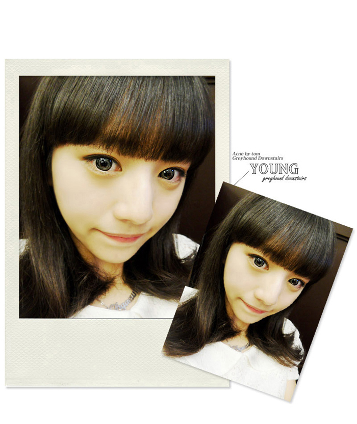 Paradise- グレー カラコン