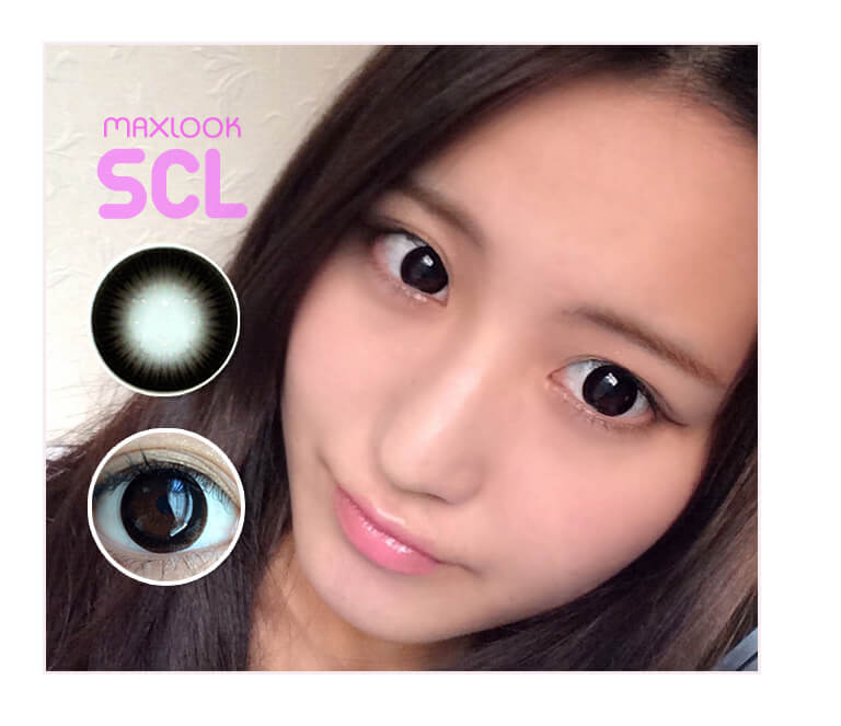 MAXLOOK SCL RedBlack / Silicon Hydrogel / Black contact lenses