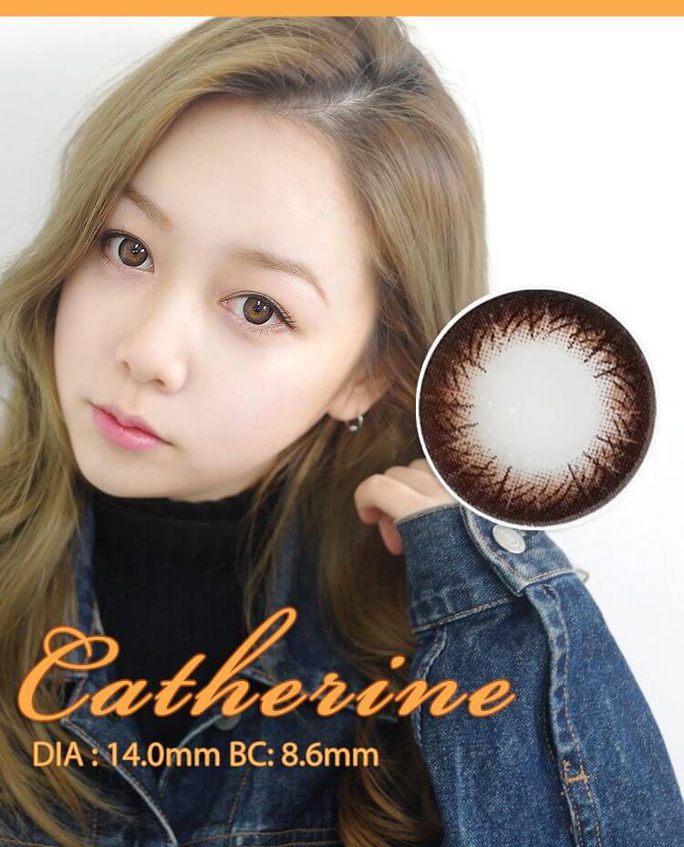 Catherine Choco (TR8) Toric / natural contact lenses for Astigmatism