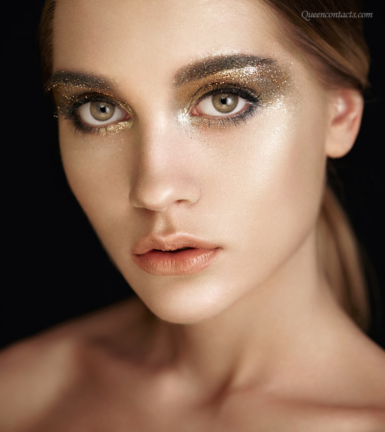 MUSE RT13 HAZLE - colored contacts for dark eyes