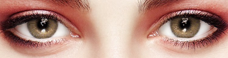 MUSE RT13 HAZLE - colored contacts for dark eyes