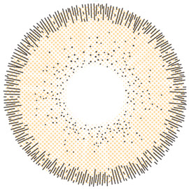 MUSE RT13 HAZLE - colored contacts for dark eyes