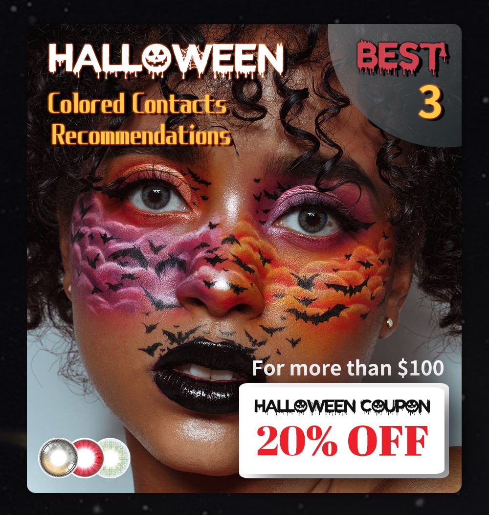 halloween, queencontacts, event, colored contacts, popular, korean colored contacts