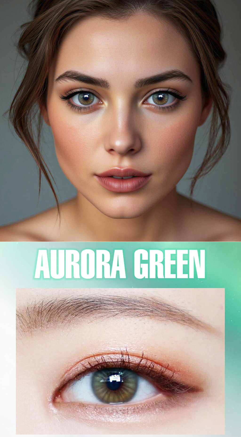 Toric colored contact lens image, Queen’s Lens