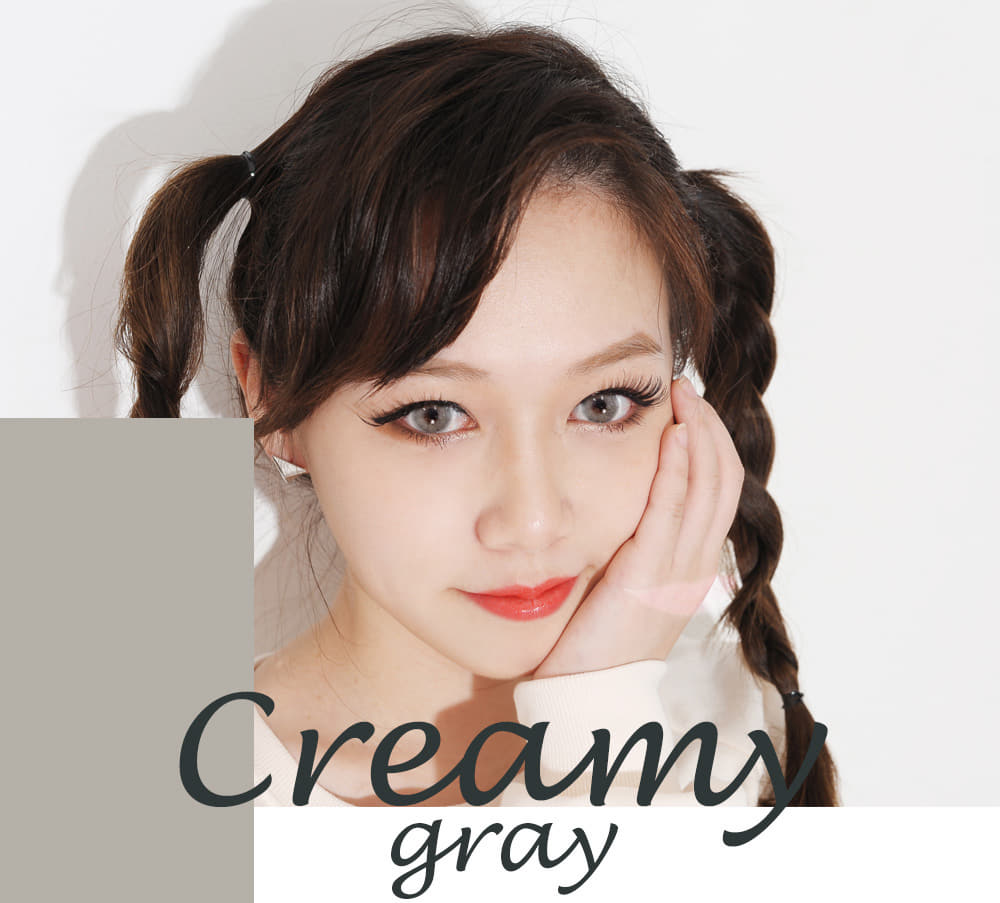 Creamy Series - クイーンズレンズの強力な新着カラコン - queenslens 韓国 人気カラコン おすすめ