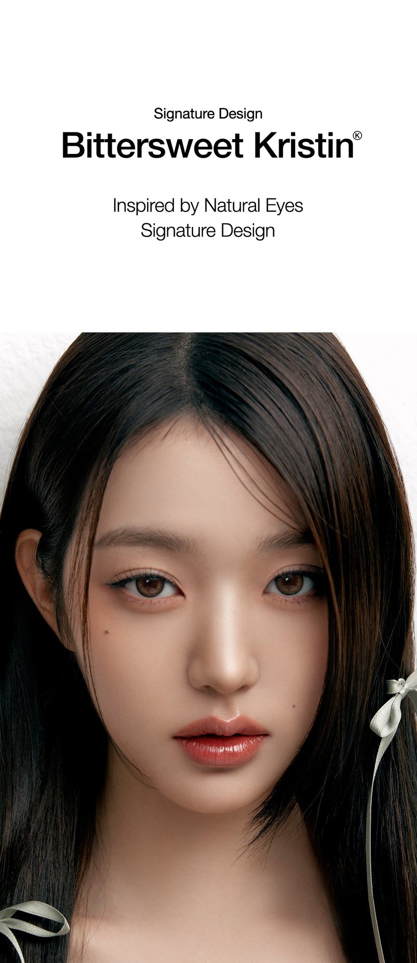 Discover the allure of Korea color contacts featuring Hapakristin's signature design.