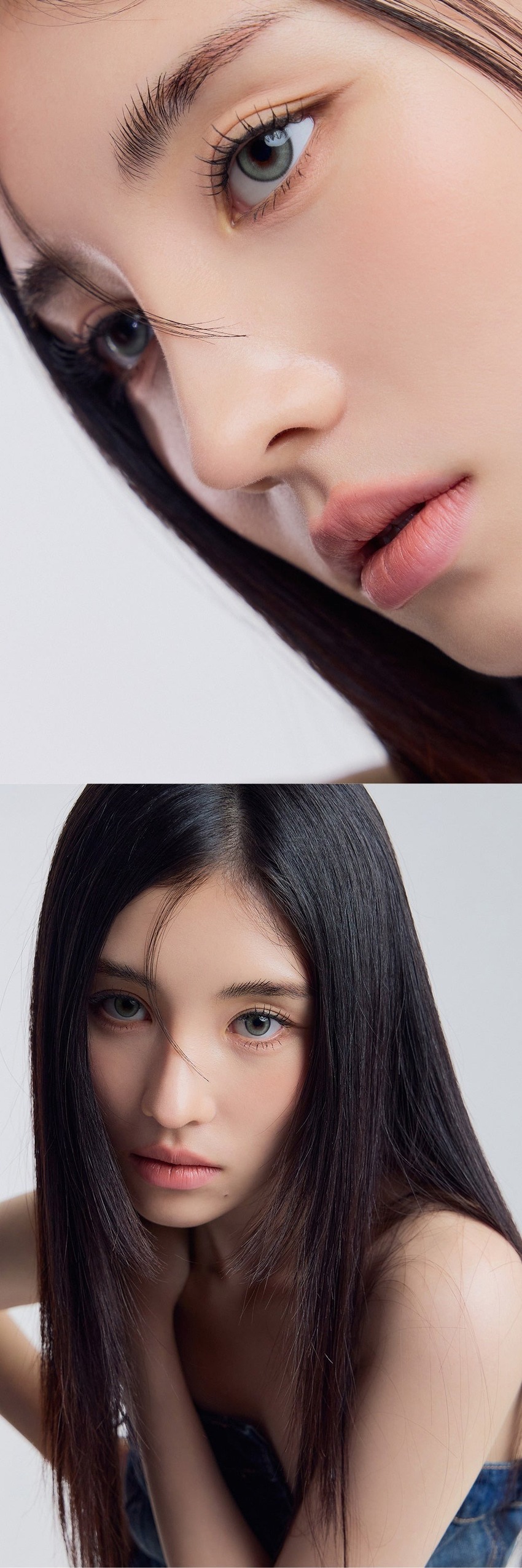 Discover Hapakristin's Monthly Gray Colored Contact Lenses