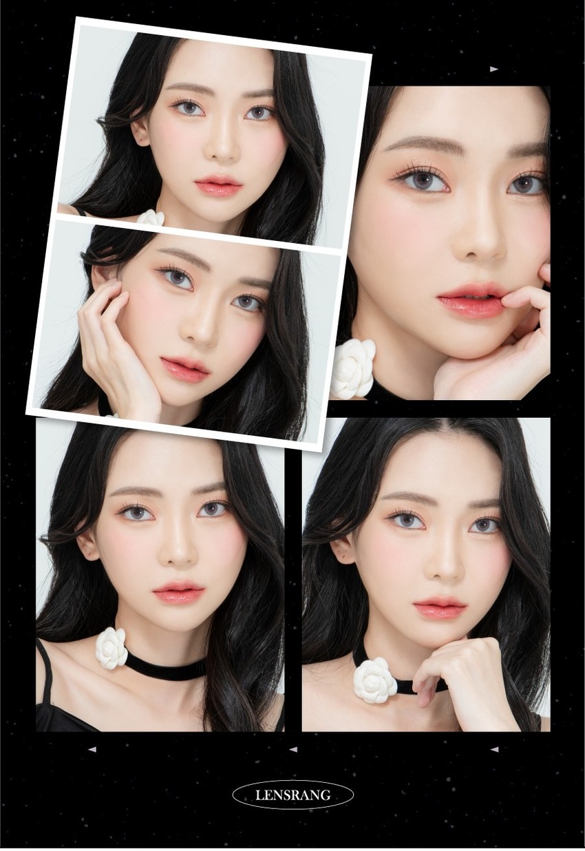 
Unveil the allure of Lensrang Ailleen Gray colored contacts.