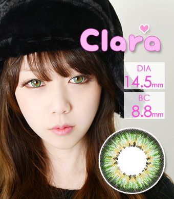<FONT COLOR="4697f2"> [ Lucky! ¥990]</FONT>【１年カラコン】 Clara Green / 241</BR>
