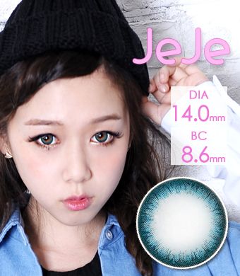 <FONT COLOR="4697f2"> [ Lucky! ¥990]</FONT>【１年カラコン】 JEJE (ジェジェ) Blue / 1250</br>