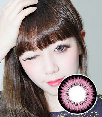 <FONT COLOR="4697f2"> [ Lucky! ¥790]</FONT>【１年カラコン】 Audrey (AB200) Pink / 082</BR>
